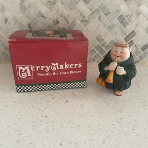 Merry Makers Dept 56 Horatia the Horn Blower with Box